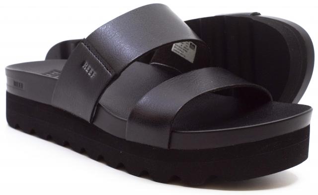 Factory Shoe Online : Women > Sandals - Reef Cushion Vista Hi Black